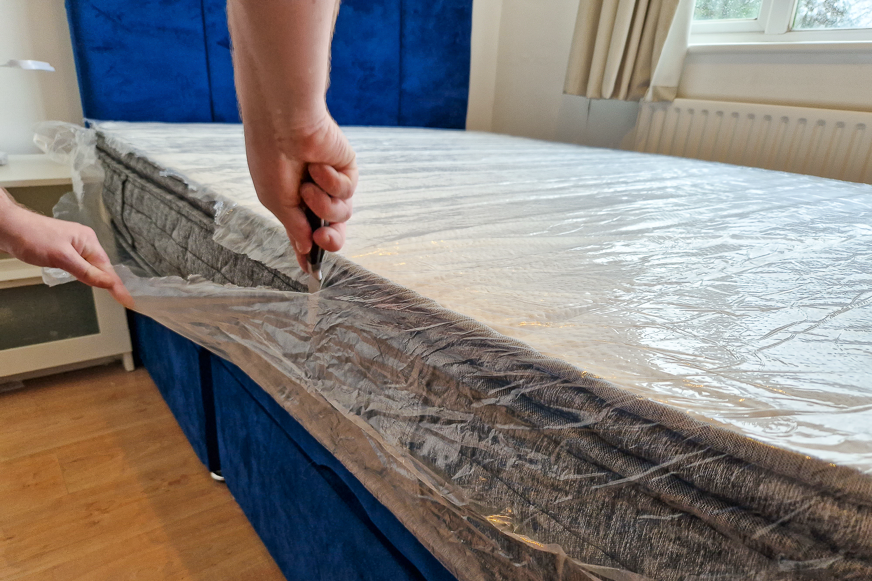 unwrapping origin mattress